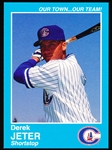 1995 Columbus Clippers Police- Derek Jeter