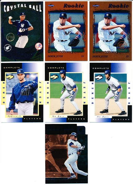Derek Jeter Inserts/ Parallels- 7 Asst.