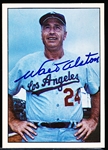 Autographed 1981 TCMA “The 1960’s” Bsbl. #306 Walt Alston, Dodgers