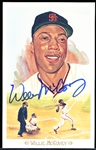 Autographed 1989 Perez-Steele Bsbl. Celebration Postcards #31 Willie McCovey, San Francisco Giants