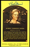 Autographed BB HOF Gold Plaque Postcard- Bobby Doerr
