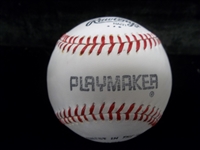 Autographed Lou Brock Rawlings MM1 Playmaker 3,000 Hit Bsbl.- Signed by Brock
