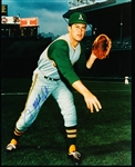 Autographed Jim “Catfish” Hunter Oakland A’s MLB Color 8” x 10” Photo