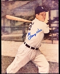 Autographed George Kell Detroit Tigers MLB Color 8” x 10” Photo