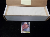 1982 Donruss Bsbl.- 1 Complete Set of 660 Cards