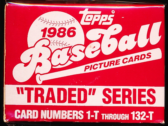 1986 Topps Traded Bsbl.- 1 Complete Factory Sealed Set of 132 Cards