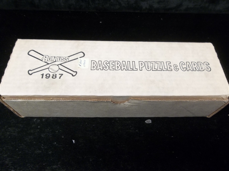 1987 Donruss Bsbl.- 1 Complete Set of 660 Cards in Factory Box