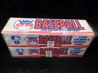 1990 Fleer Bsbl.- Hobby Factory Sealed Sets of 660 Cards- 2 Sets