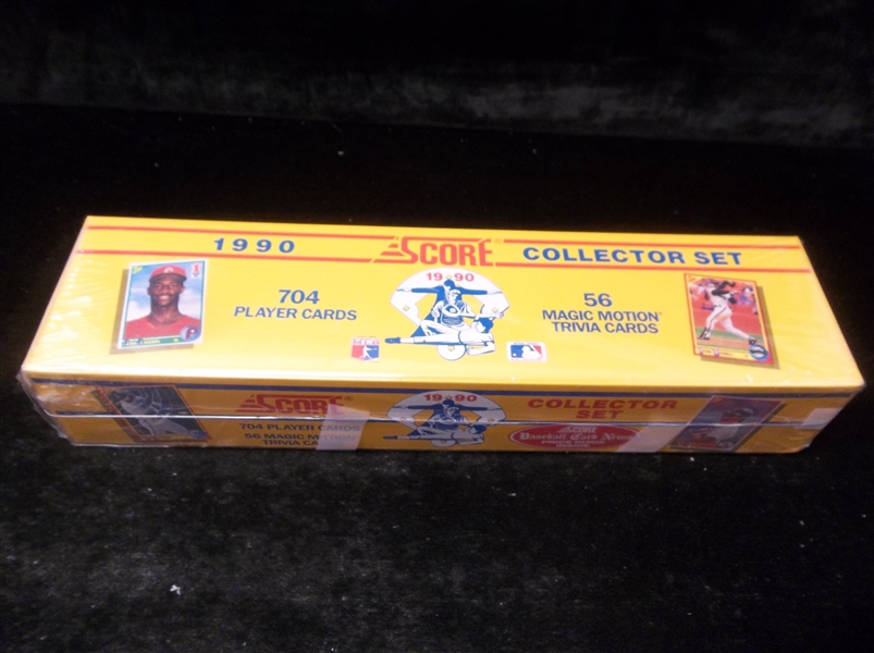 1990 Score Bsbl.- 1 Factory Sealed Set of 704 Cards