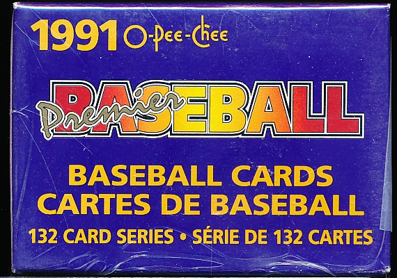 1991 O-Pee-Chee Premier Bsbl.- 1 Factory Sealed Set of 132 Cards
