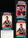1988-89 Diamond Shamrock San Antonio Spurs Bskbl.- 2 Complete Sets