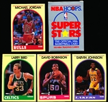 1990 NBA Hoops Superstars Bskbl.- 1 Complete Set of 100 Cards in Original Factory Box