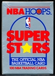 1990 NBA Hoops Superstars Bskbl.- 1 Factory Sealed Set of 100 Cards