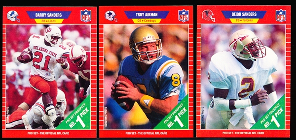 1989 Pro Set Ftbl.- 1 Near Complete Series 2 Set of 99/100 Cards