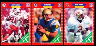 1989 Pro Set Ftbl.- 1 Near Complete Series 2 Set of 99/100 Cards