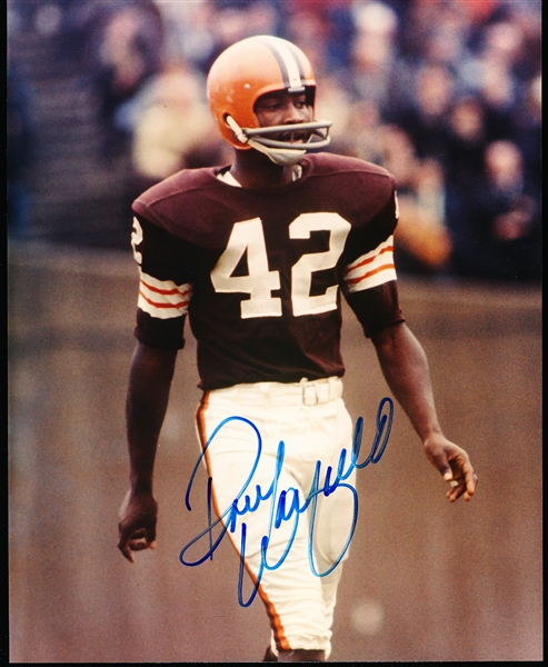 Autographed Paul Warfield Cleveland Browns NFL Color 8” x 10” Photo