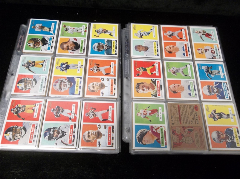 Lot Detail - 2002 Topps Heritage Football Starter Set in Pages- 148 ...