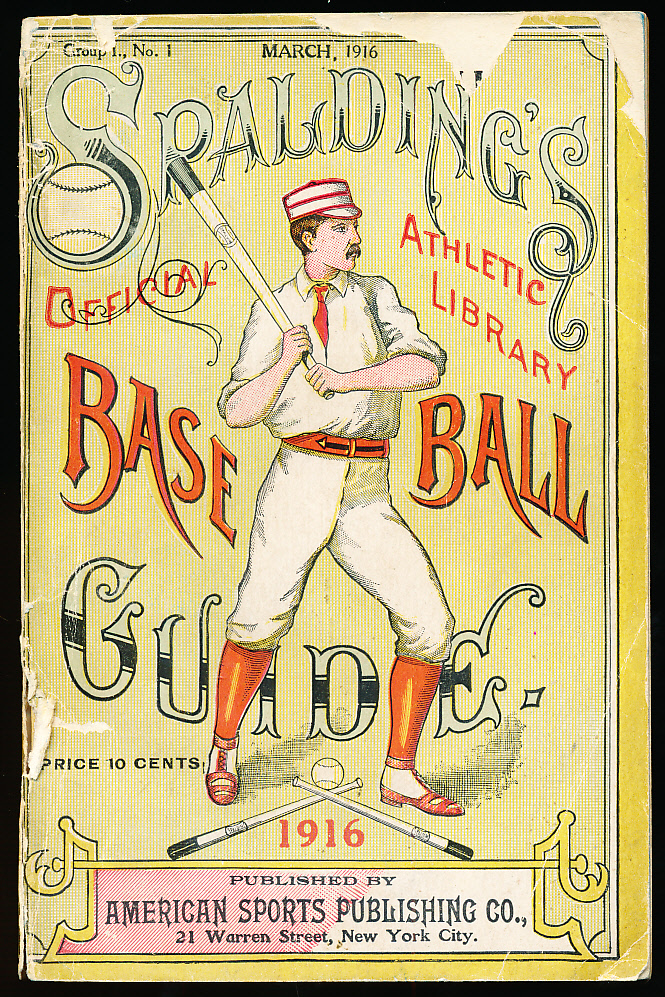 Lot Detail - 1916 Spalding Baseball Guide