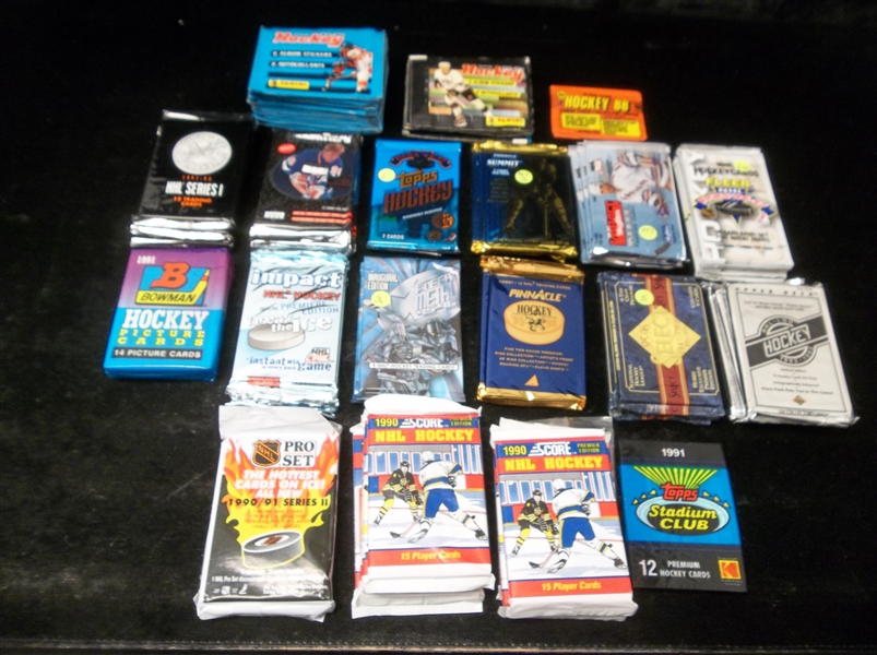 Hockey Clean-Up Lot of 49 Unopened Packs