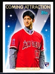 2018 Topps Archives Bsbl. “1993 Coming Attraction” #CA-1 Shohei Ohtani RC, Angels