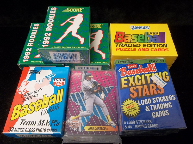 Small Baseball Set Lot of 11 