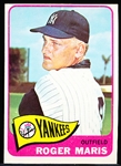 1965 Topps Bb- #155 Roger Maris, Yankees
