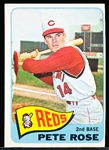 1965 Topps Bb- #207 Pete Rose, Reds