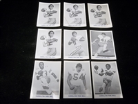 1982 Dallas Cowboys Carrollton Mall Complete Sets of 6 Cards- 4 Sets