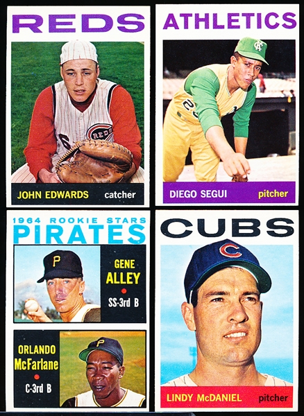 1964 Topps Bb- 4 Diff
