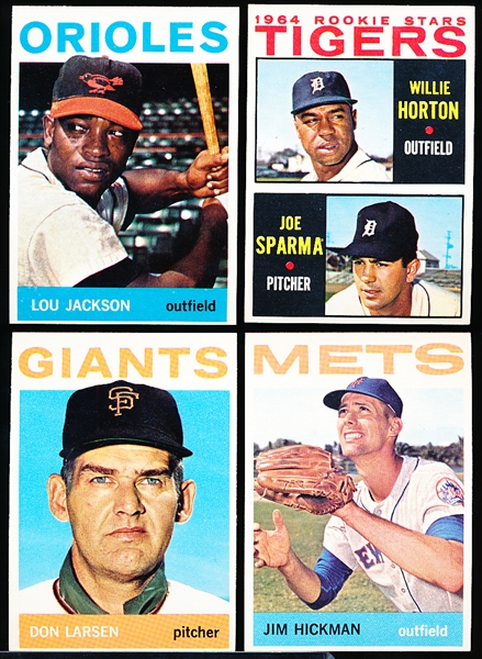 1964 Topps Bb- 4 Diff 
