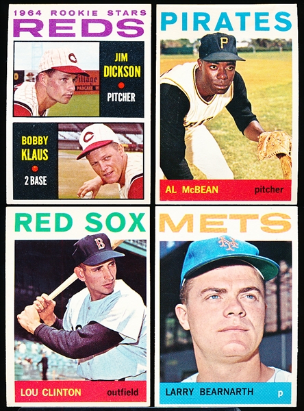 1964 Topps Bb- 4 Diff