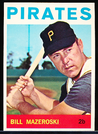 1964 Topps Bb- #570 Bill Mazeroski, Pirates