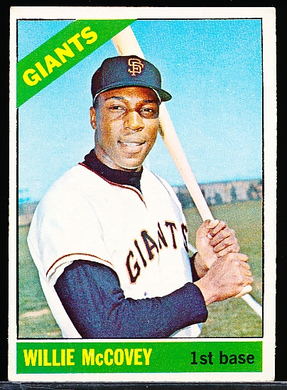 1966 Topps Bb- Hi #- #550 Willie McCovey, Giants