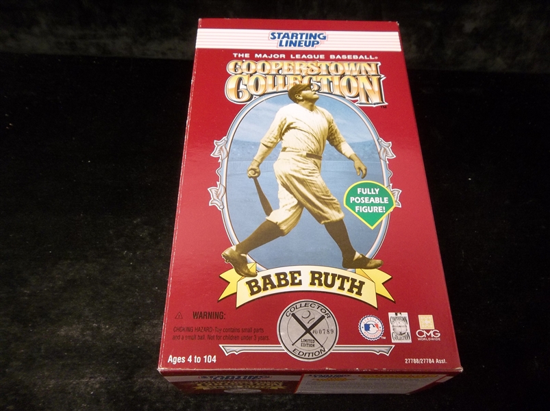 1996 Kenner “Cooperstown Collection” 12” Babe Ruth Yankees Figure