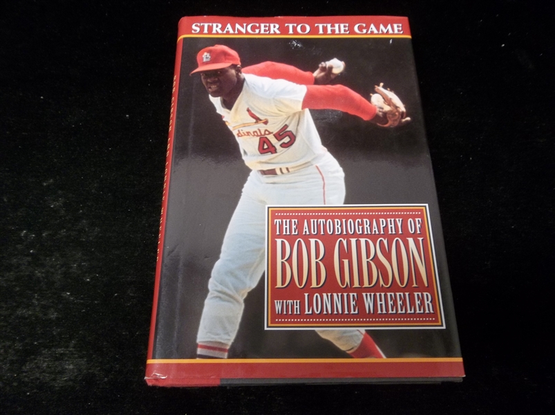 1994 “Stranger to the Game: The Autobiography of Bob Gibson” by Gibson with Lonnie Wheeler