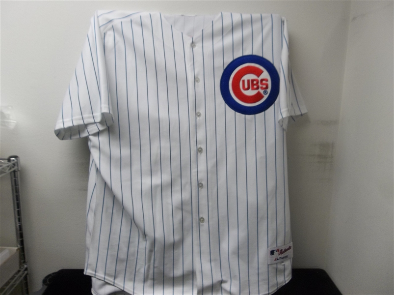 2000’s Chicago Cubs MLB Majestic Authentic Collection Size 56 Home Jersey- Ernie Banks