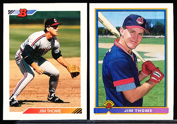 Jim Thome Bsbl.- 2 Cards