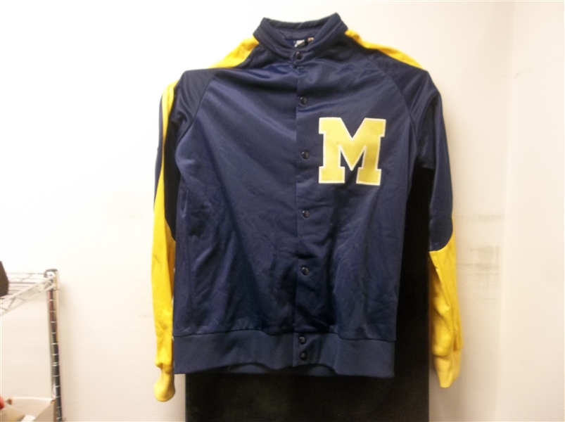 Nike University of Michigan XL Button-Up Jacket