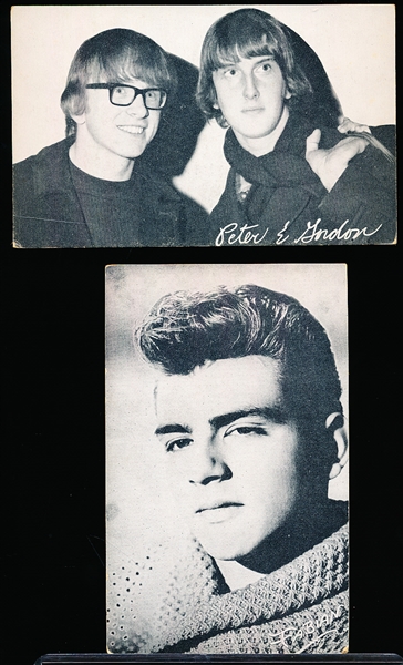 1960’s Billboard Musicians Cards- 2 Diff.