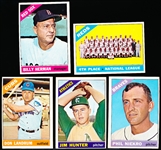 1966 Topps Baseball- 5 Diff