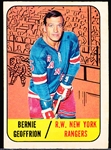 1967-68 Topps Hockey- #29 Bernie Geoffrion, Rangers