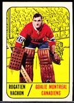 1967-68 Topps Hockey- #75 Rogi Vachon, Montreal