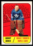 1967-68 Topps Hockey- #76 Johnny Bower, Toronto