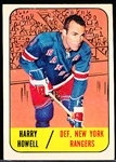1967-68 Topps Hockey- #84 Harry Howell, Rangers