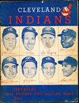 1955 Cleveland Indians Baseball Yearbook (Picture and Record Book)