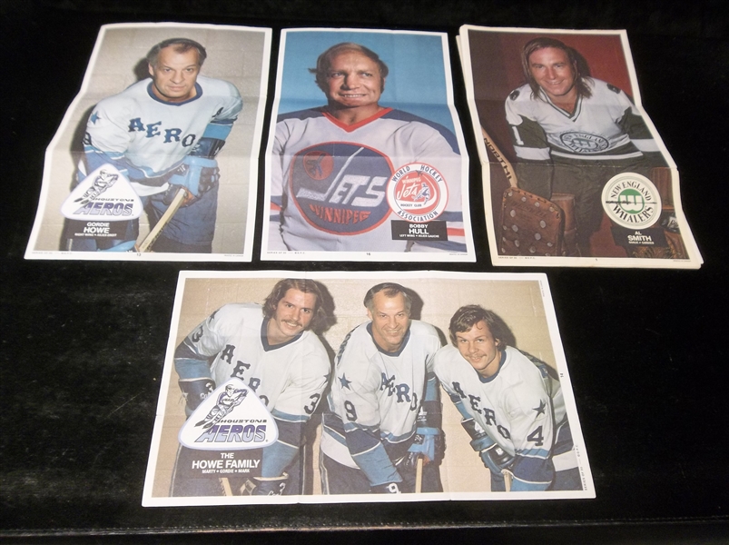 1973-74 O-Pee-Chee WHA Poster Complete Set of 20