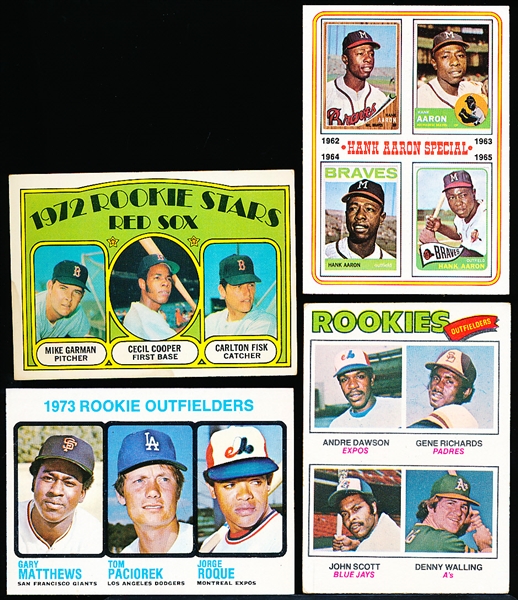 Four Baseball Cards