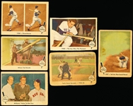 1959 Fleer Ted Williams Bb- 8 Cards