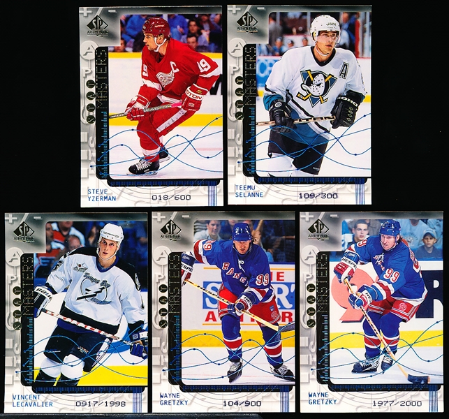 1998-99 SP Authentic Hockey- “Stat Masters- 5 Diff