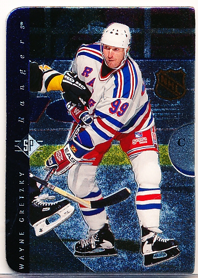 Lot Detail 1996 97 SP Hockey Inside Info IN1 Wayne Gretzky Rangers